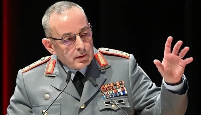 جرمن ڈیفنس چیف جنرل کارسٹن بریور—تصویر بشکریہ غیر ملکی میڈیا