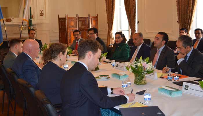 پاکستانی سفارتی مشن کے قائد بلاول بھٹو کی روسی فیڈریشن کے مستقل مندوب سے ملاقات