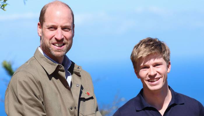 Prince William charms Robert Irwin with inspiring work ethics