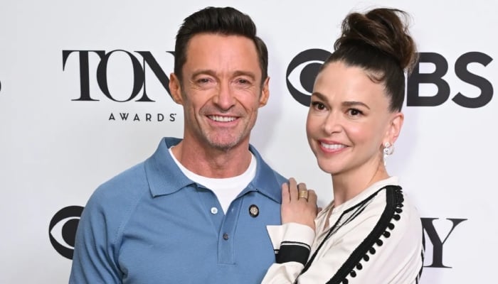 Sutton Foster keeps distance from Hugh Jackman, Deborra-Lee split drama