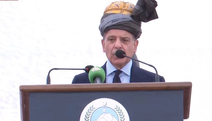 وزیراعظم شہباز شریف—اسکرین گریب