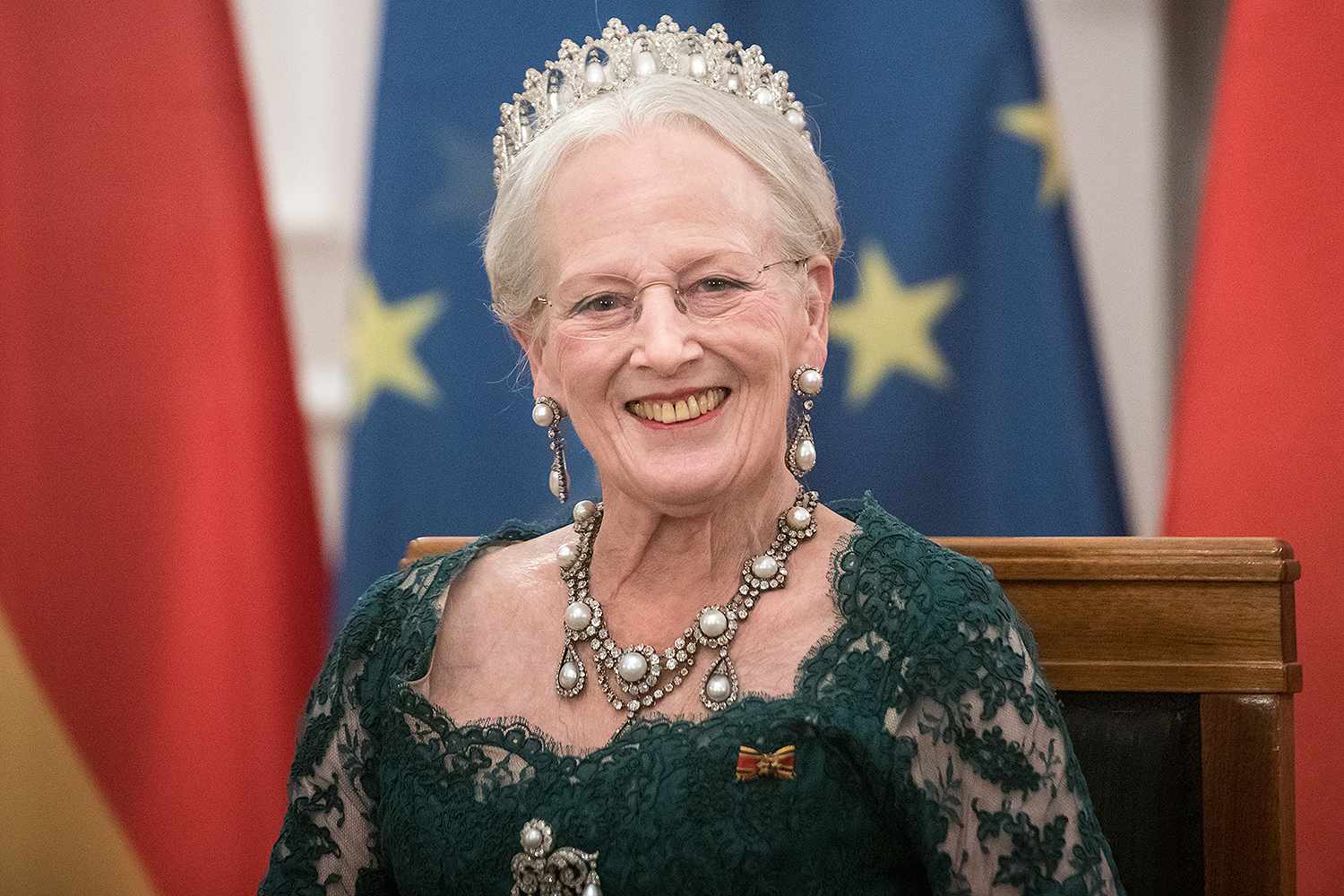 Queen Margrethe puts on resilient front for treasured cause