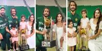 حسن علی کی فیملی کے ہمراہ جشن مناتے تصاویر وائرل