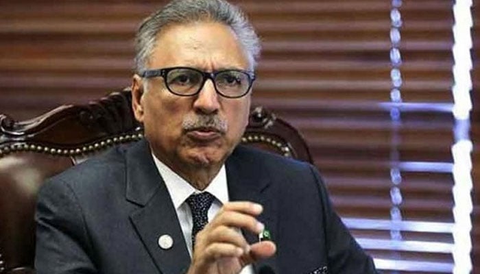 سابق صدر عارف علوی—فائل فوٹو