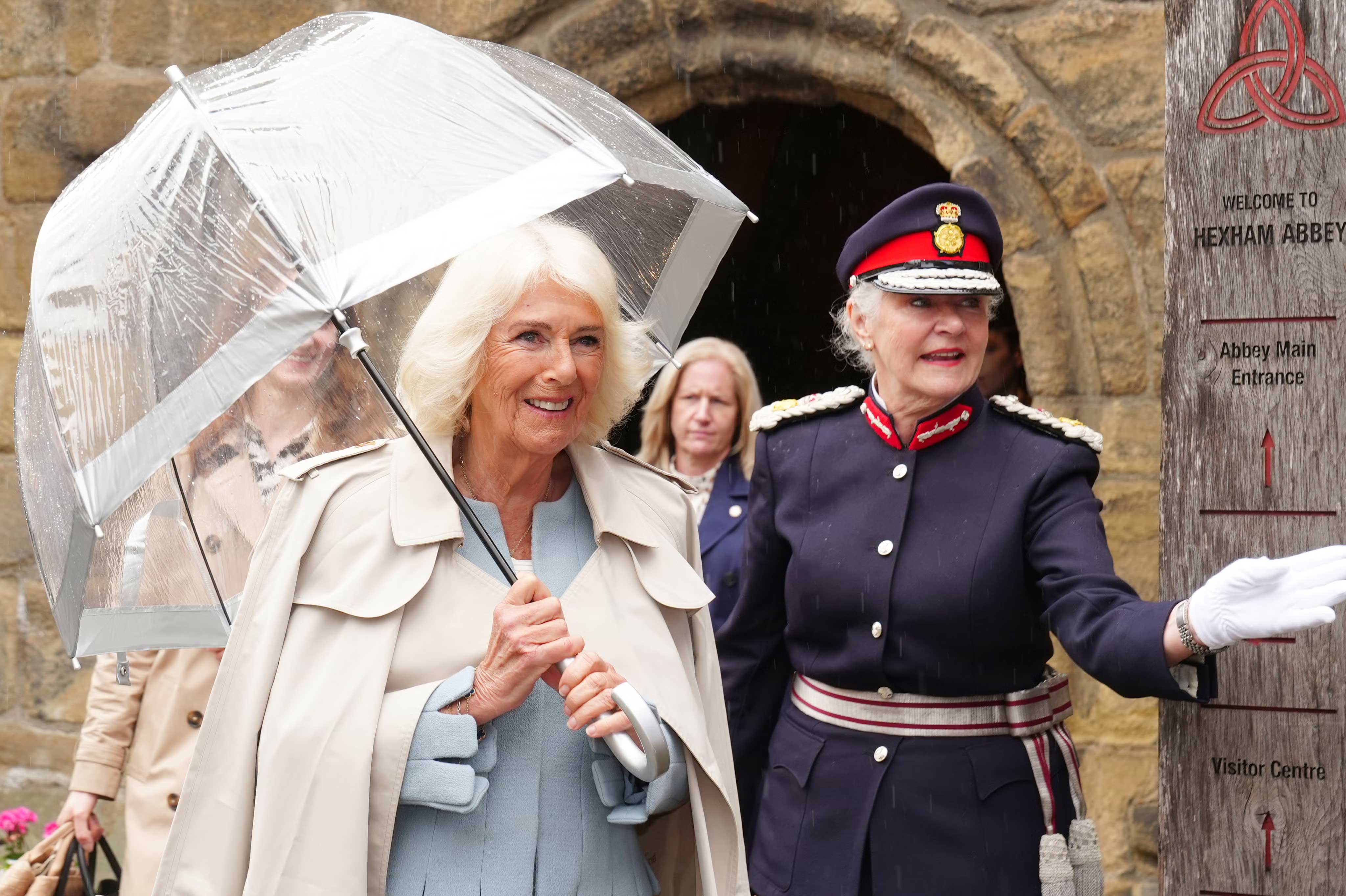 King Charles shares sweet glimpses into Queen Camilla’s visit to Northumberland