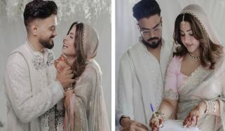 حنا خان کا نیا سفر، راکی کے ساتھ زندگی بھر کا بندھن باندھ لیا