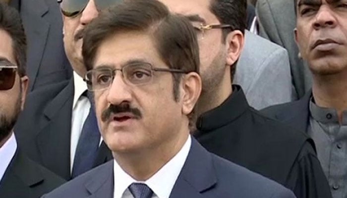 وزیرِ اعلیٰ مراد علی شاہ—فائل فوٹو