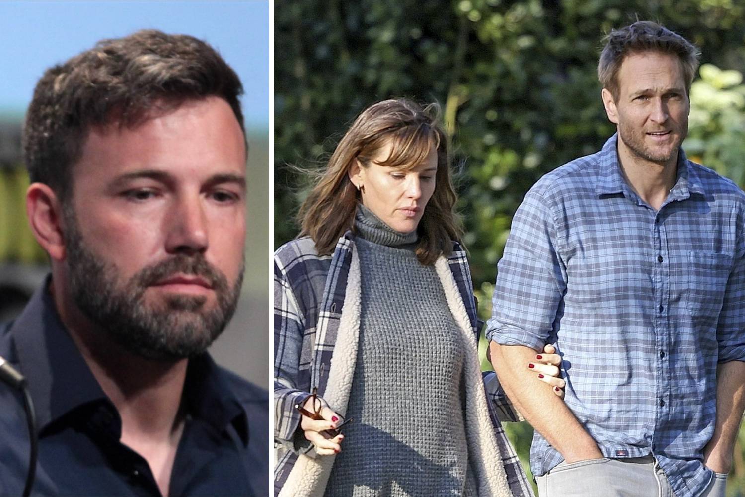 Ben Affleck looks glum in solo outing after Jennifer Garner’s PDA with John Miller