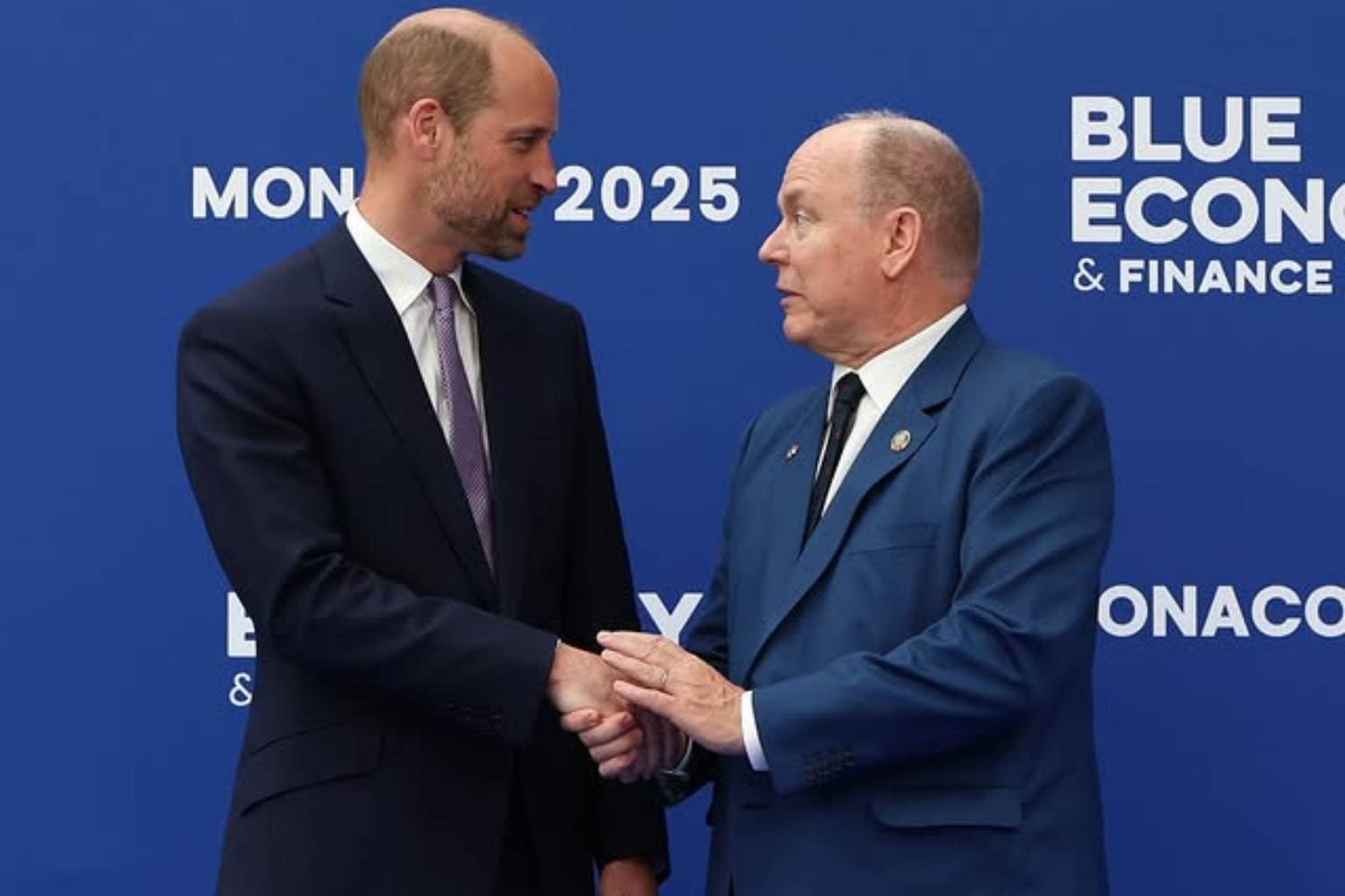 Prince William joins Prince Albert at Blue Economy and Finance Forum in Monaco
