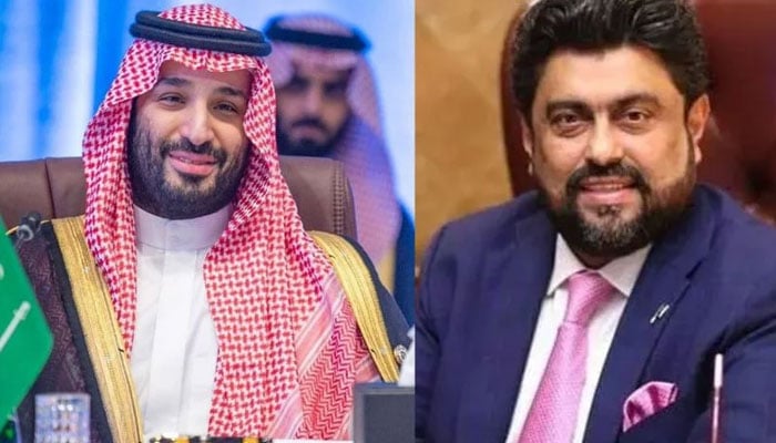 کامران ٹیسوری کی سعودی ولی عہد سے ملاقات، شاہی ظہرانے میں شرکت