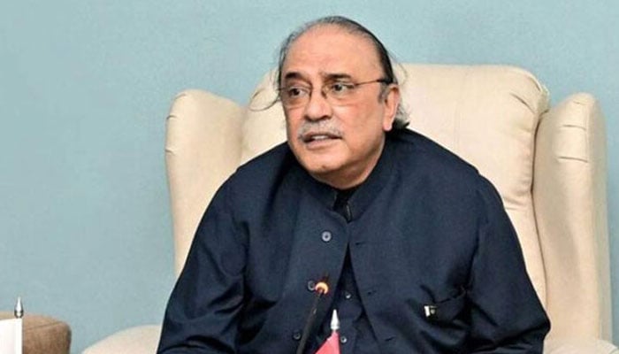 صدرِ مملکت آصف علی زرداری---فائل فوٹو