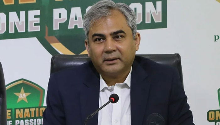 چیئرمین پاکستان کرکٹ بورڈ محسن نقوی—فائل فوٹو