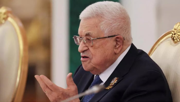 فلسطینی صدر محمود عباس—تصویر بشکریہ غیر ملکی میڈیا