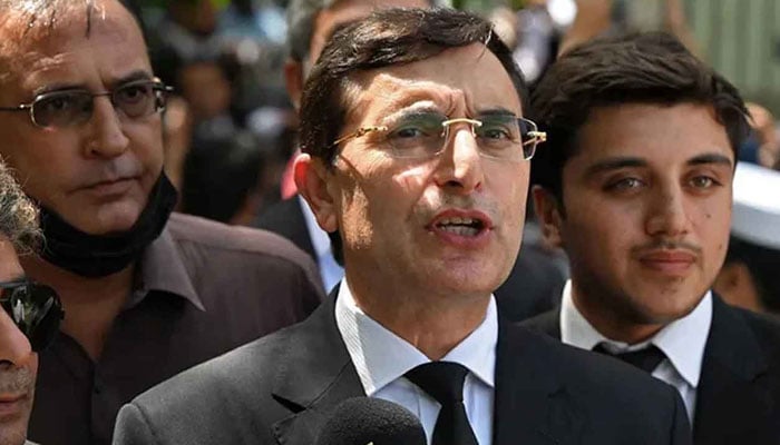 بیرسٹر گوہر— فائل فوٹو