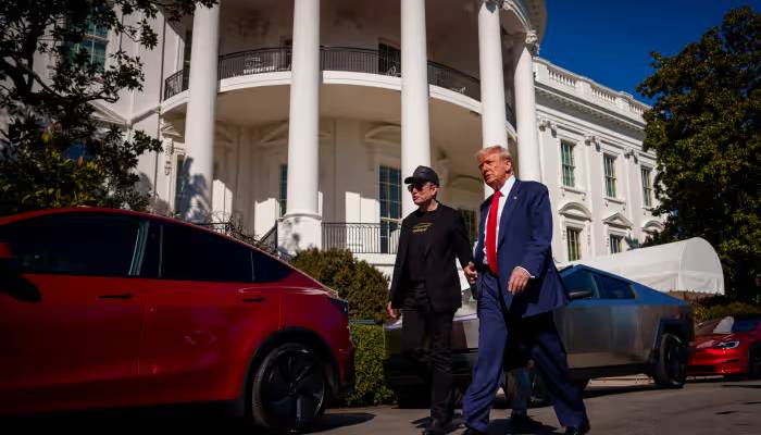 Elon Musk feud triggers mysterious disappearance of Trump’s Tesla