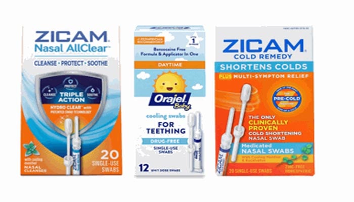FDA recalls Zicam and Orajel swabs for Possible fungal contamination