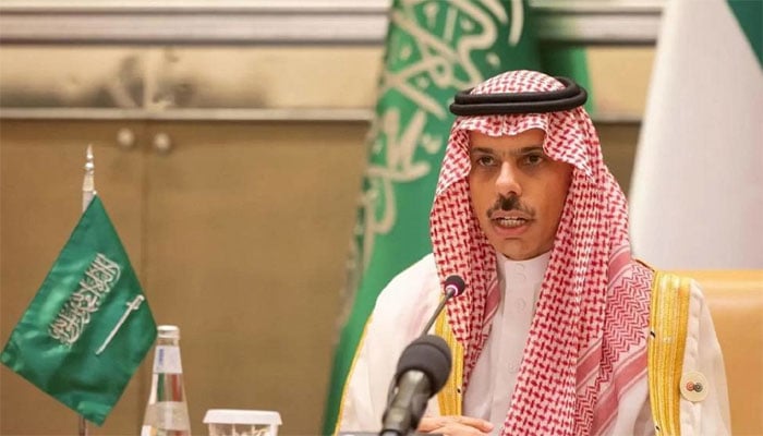 سعودی وزیر خارجہ شہزادہ فیصل بن فرحان—فائل فوٹو