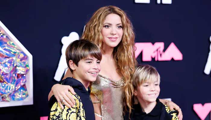 Shakira reveals sons Sasha and Milan get stressed watching her perform live