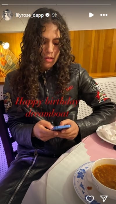Johnny Depps daughter Lily-Rose pens heartfelt note to 070 Shakes birthday