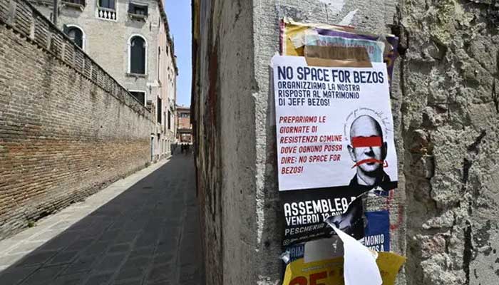 Venice locals call out Jeff Bezos wedding: symbol of all that is wrong’