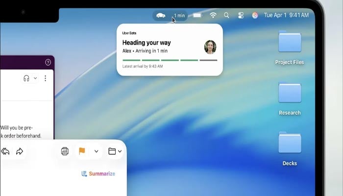 Apple introduces Live Activities feature to iPad, Mac
