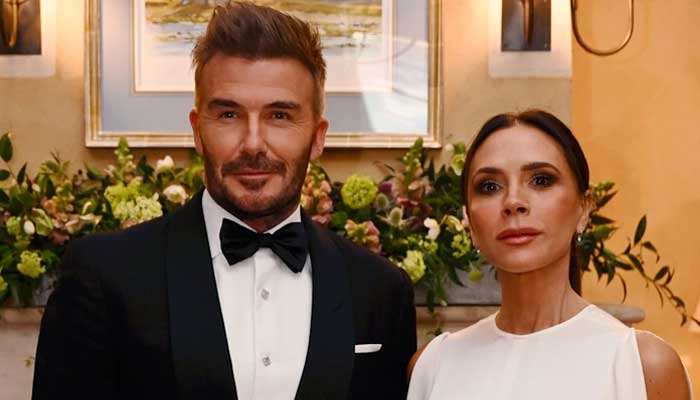 Victoria Beckham celebrates husband David’s Knighthood with sweet kiss