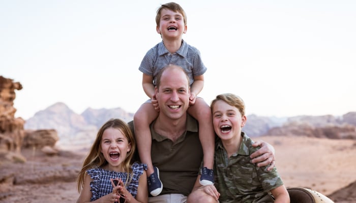 Prince George, Charlotte and Louis mark Father’s Day with loving note to William