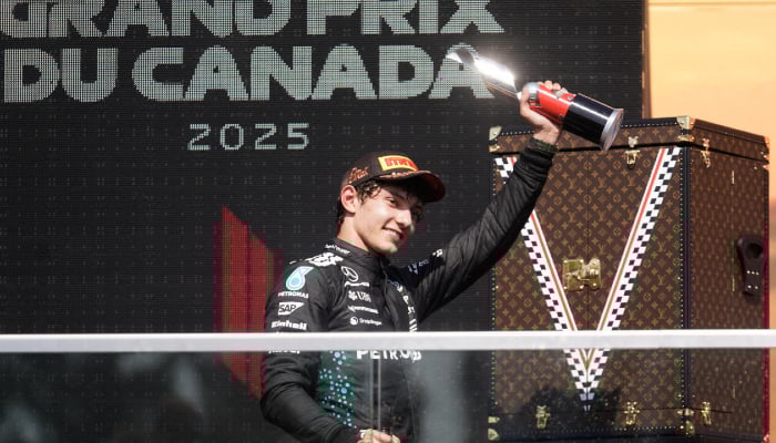 Kimi Antonelli makes history as F1s third-youngest podium finisher