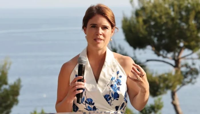 Princess Eugenie applauds artistic innovation during Coral Collective visit