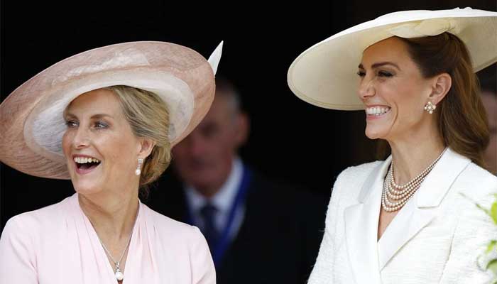 Kate Middleton, Duchess Sophie bring glamour to Windsor Castle for Garter Day