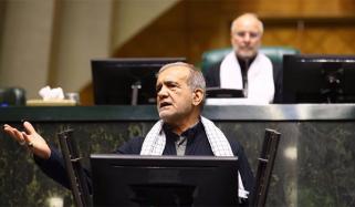 ایرانی پارلیمنٹ میں پاکستان سے اظہار تشکر کے نعرے