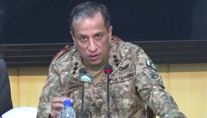 ڈی جی آئی ایس پی آر یفٹیننٹ جنرل احمد شریف—فائل فوٹو