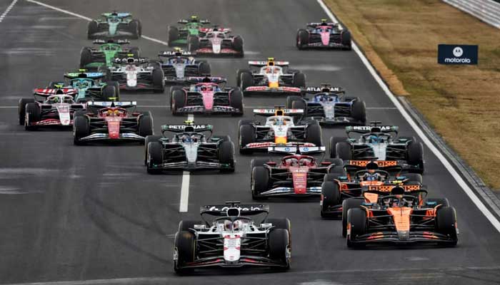 F1 drivers show-off their style at Brad Pitts film New York premiere