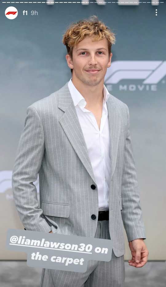 F1 drivers show-off their style at Brad Pitts film NYC premiere