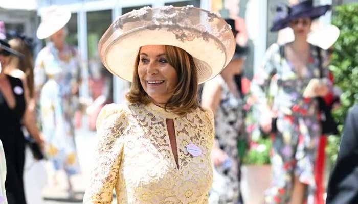 Carole Middleton blooms in butter yellow lace dress at Royal Ascot 2025