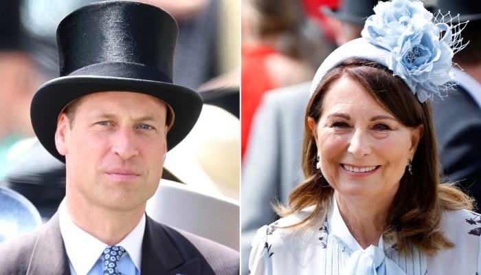 Prince William, Carole Middleton embrace at Ascot after Kate’s surprise absence