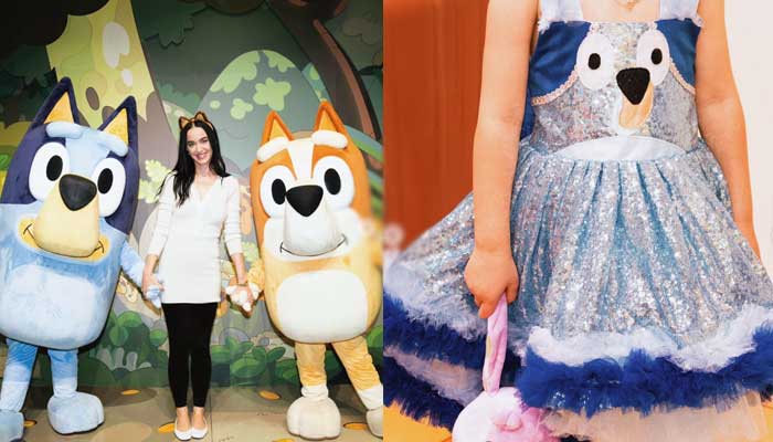 Katy Perry, daughter Daisy meet Bluey and Bingo during Australia tour stop