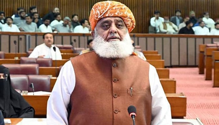 مولانا فضل الرحمان(فائل فوٹو)۔