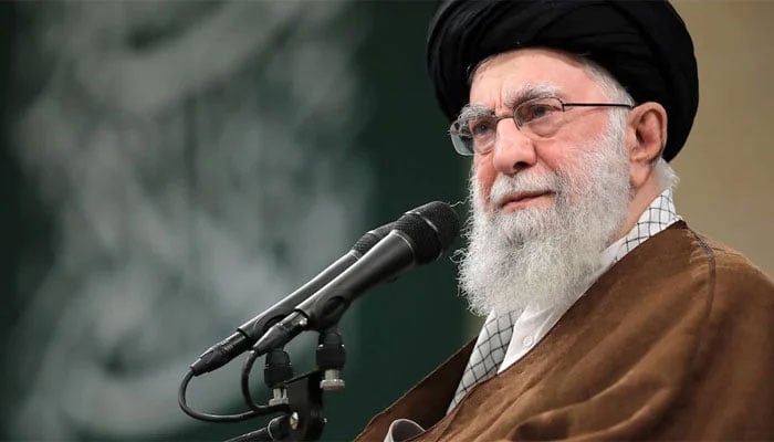 ایرانی سپریم لیڈر آیت اللّٰہ خامنہ ای—فائل فوٹو