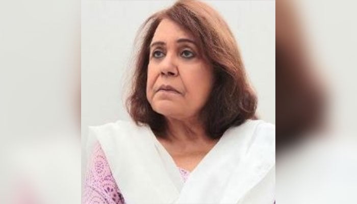 ٹی وی کی سینئر اداکارہ عائشہ خان—فائل فوٹو