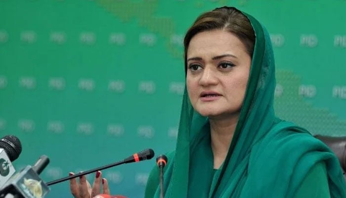 پنجاب کی سینئر وزیر مریم اورنگزیب---فائل فوٹو