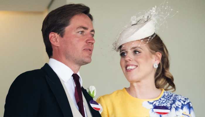 Princess Beatrice shares tender kiss with husband Edoardo at Royal Ascot