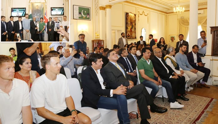 برطانیہ: پاکستان ہائی کمیشن میں لاہور قلندرز کے اعزاز میں تقریب