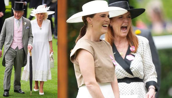 JK Rowling turns heads in rare public appearance with husband at Royal Ascot