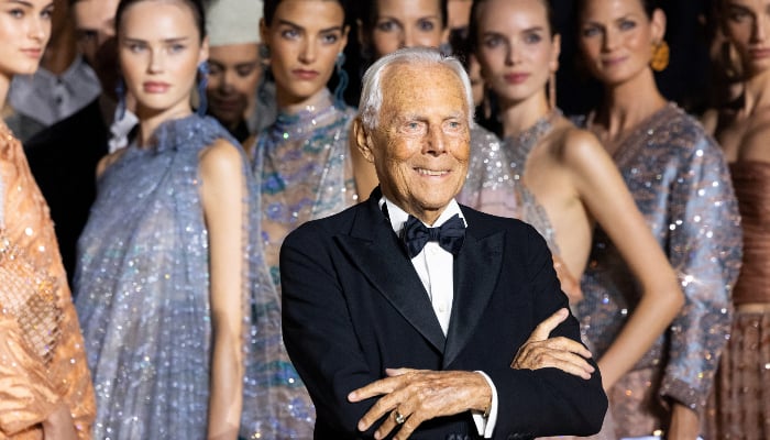 Giorgio Armani to skip Milan Fashion Week for first time after health setback