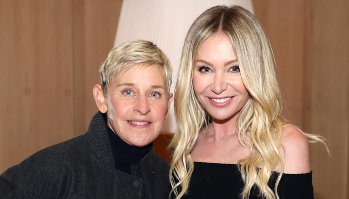 Ellen DeGeneres and Portia de Rossi