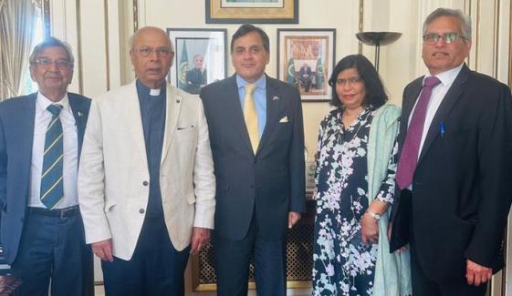 پاکستان انٹرنیشنل کرسچن میڈیکل ایسوسی ایشن کے وفد کی ہائی کمشنر پاکستان سے ملاقات
