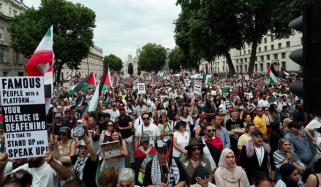 غزہ، ایران پر اسرائیلی جارحیت کیخلاف امریکا و یورپ میں احتجاج