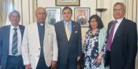 پاکستان انٹرنیشنل کرسچن میڈیکل ایسوسی ایشن کے وفد کی ہائی کمشنر پاکستان سے ملاقات