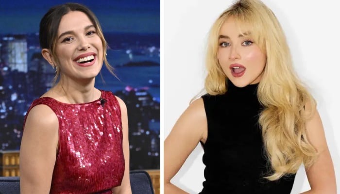 Millie Bobby Brown joins Sabrina Carpenters Manchild craze with hot moves